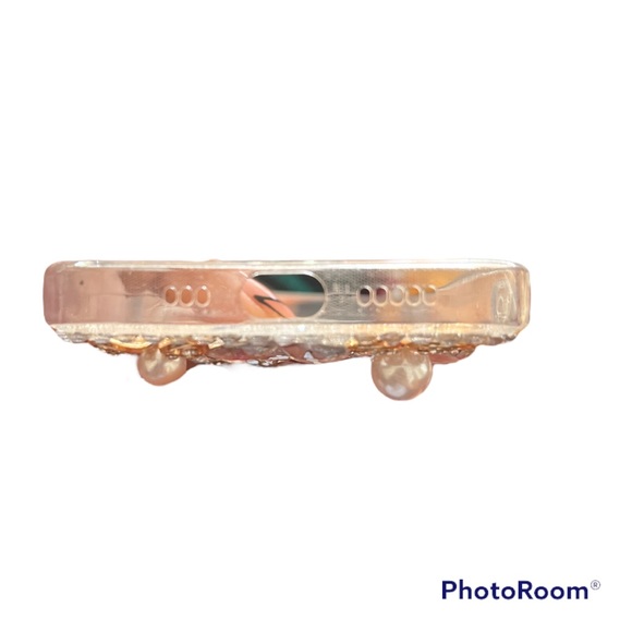 Rhinestone phone cover iPhone 13 - Picture 3 of 5